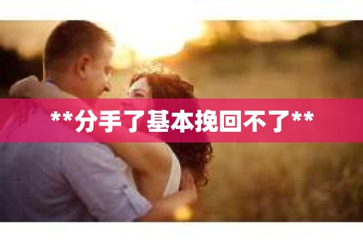 **分手了基本挽回不了**