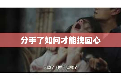 分手了如何才能挽回心