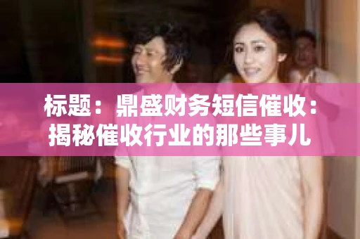 标题：鼎盛财务短信催收：揭秘催收行业的那些事儿