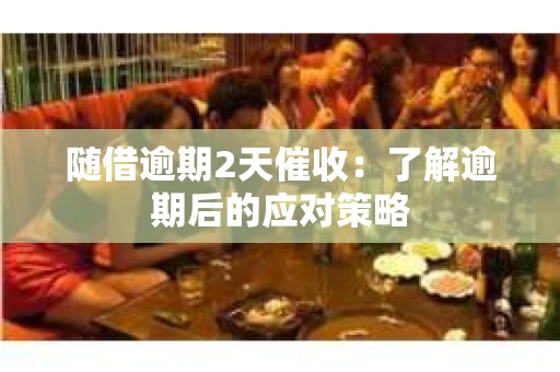 随借逾期2天催收：了解逾期后的应对策略