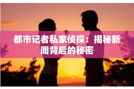 都市记者私家侦探：揭秘新闻背后的秘密