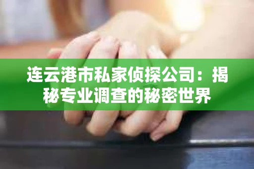 连云港市私家侦探公司：揭秘专业调查的秘密世界