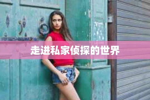走进私家侦探的世界
