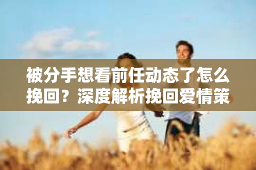 被分手想看前任动态了怎么挽回？深度解析挽回爱情策略