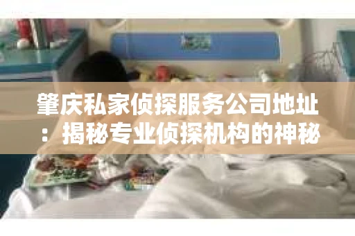 肇庆私家侦探服务公司地址：揭秘专业侦探机构的神秘之门