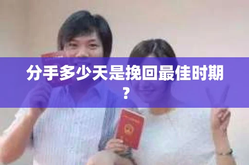 分手多少天是挽回最佳时期？